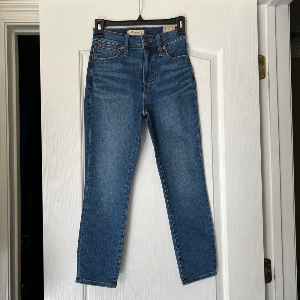 Madewell Curvy Skinny Crop